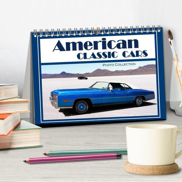 Produktbild: American Classic Cars - Photo collection (Desk Calendar 2026 DIN A5 landscape), CALVENDO 12 Month DeskCalendar