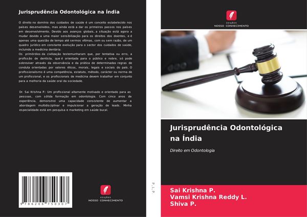 Produktbild: Jurisprud&ecirc;ncia Odontol&oacute;gica na &Iacute;ndia