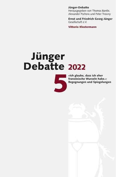 Produktbild: J&uuml;nger Debatte