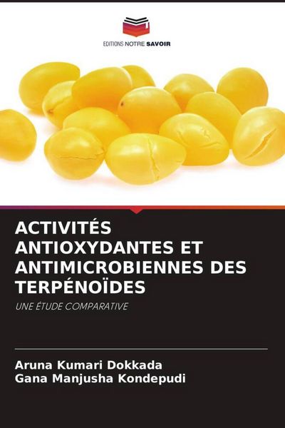 Produktbild: Activit&eacute;s Antioxydantes Et Antimicrobiennes des Terp&eacute;no&iuml;des