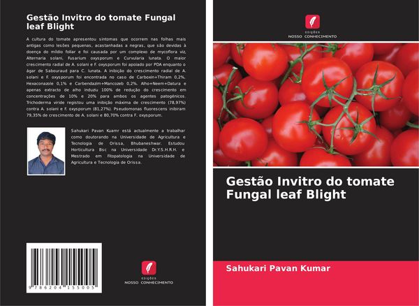 Produktbild: Gest&atilde;o Invitro do tomate Fungal leaf Blight