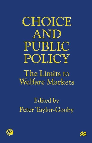 Produktbild: Choice and Public Policy