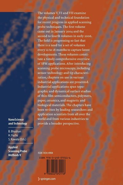 Produktbild: Applied Scanning Probe Methods V