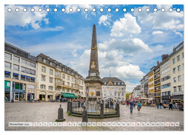 Produktbild: Bonn Impressionen (Tischkalender 2026 DIN A5 quer), CALVENDO Monatskalender