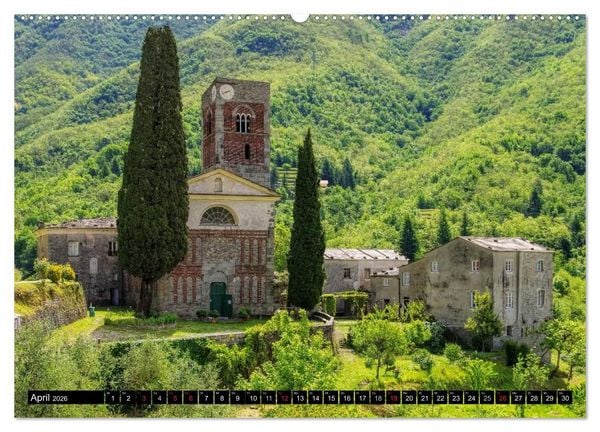 Produktbild: Kirchen in Italien (hochwertiger Premium Wandkalender 2026 DIN A2 quer), Kunstdruck in Hochglanz