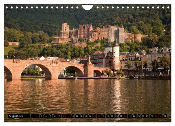 Produktbild: Deutschlands Fl&uuml;sse (Wandkalender 2026 DIN A4 quer), CALVENDO Monatskalender