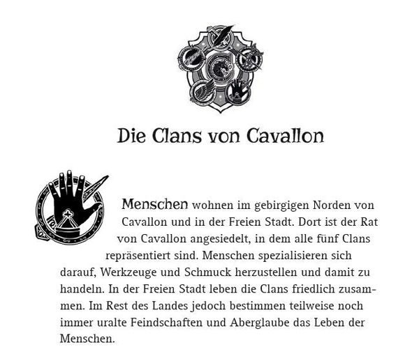 Produktbild: Clans von Cavallon (2). Der Fluch des Ozeans