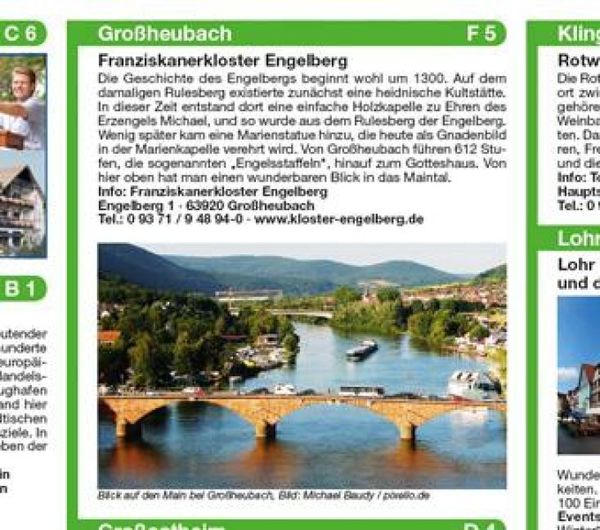 Produktbild: Frankfurt - Main - Spessart, Aschaffenburg - Darmstadt, Wertheim 1:100 000