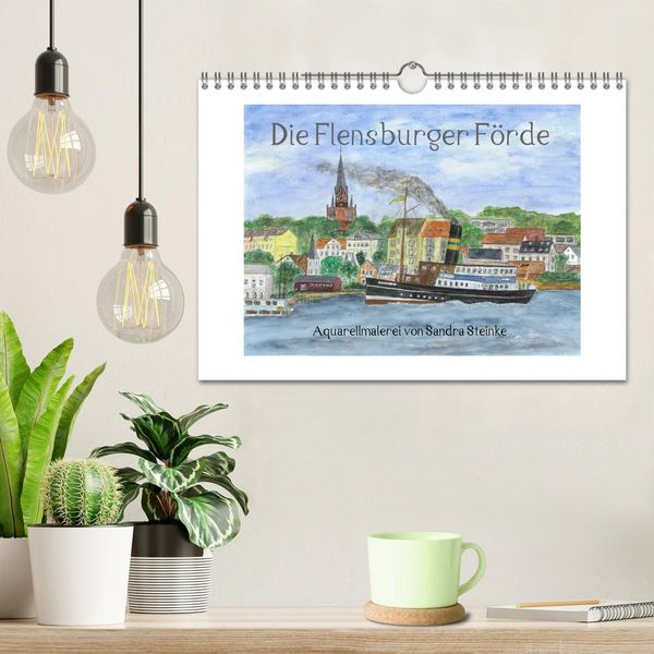 Produktbild: Die Flensburger F&ouml;rde (Wandkalender 2026 DIN A4 quer), CALVENDO Monatskalender
