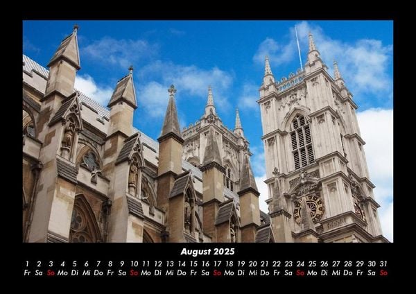 Produktbild: London 2025 Fotokalender DIN A3