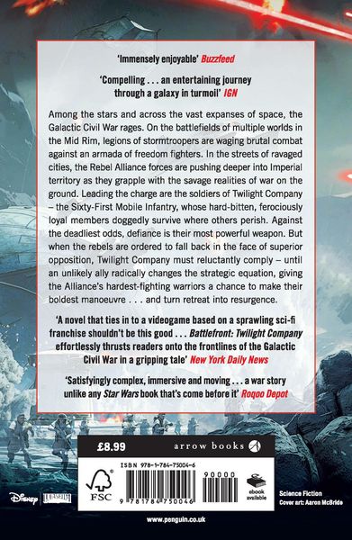 Produktbild: Star Wars: Battlefront: Twilight Company