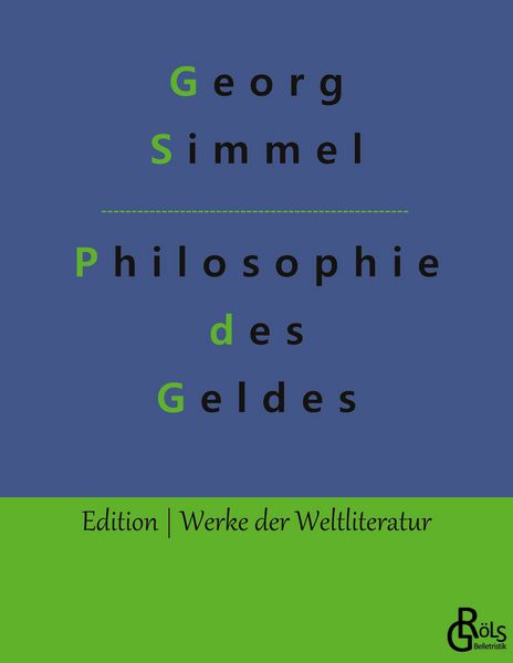 Produktbild: Philosophie des Geldes