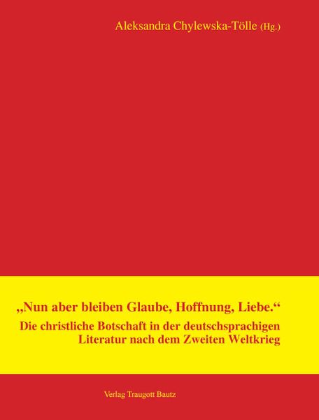 Produktbild: &bdquo;Nun aber bleiben Glaube, Hoffnung, Liebe.&ldquo;