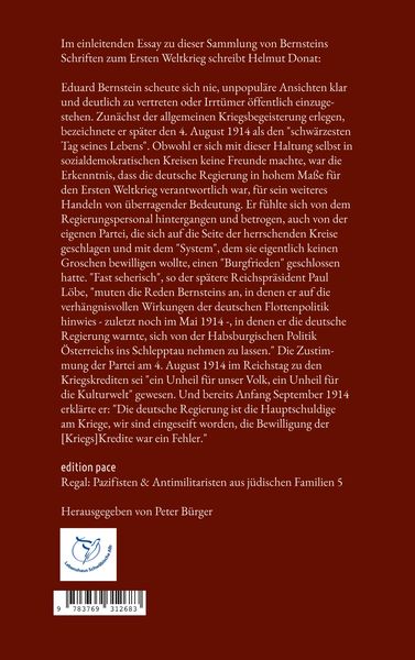Produktbild: Der Friede ist das kostbarste Gut