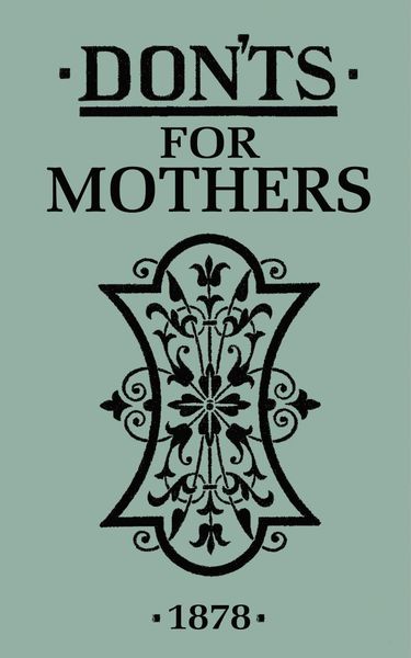 Produktbild: Don'ts for Mothers