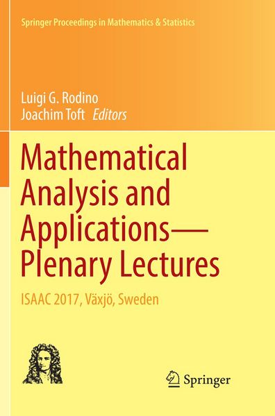 Produktbild: Mathematical Analysis and Applications&mdash;Plenary Lectures