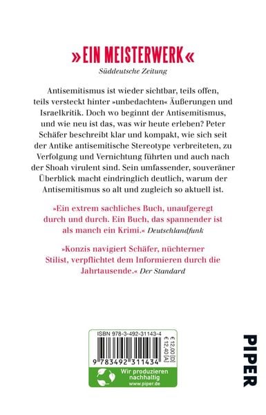 Produktbild: Kurze Geschichte des Antisemitismus