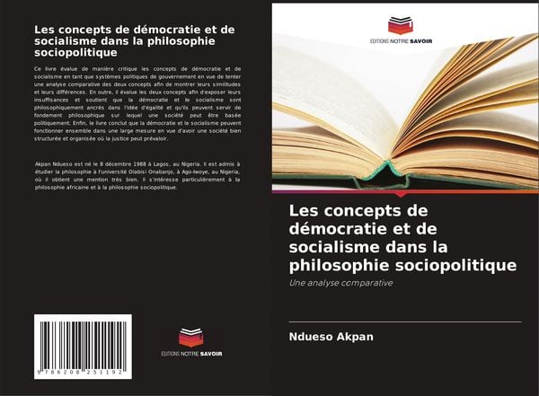 Produktbild: Les concepts de d&eacute;mocratie et de socialisme dans la philosophie sociopolitique
