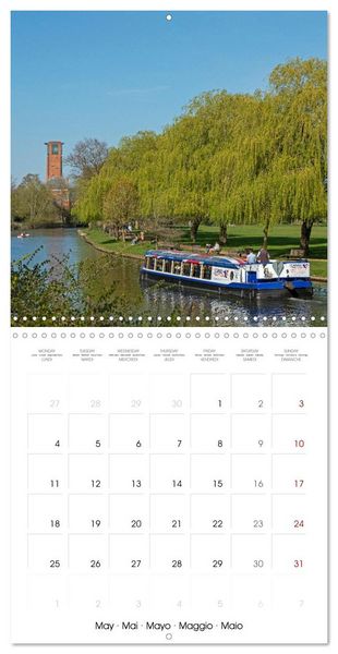Produktbild: Stratford upon Avon - Shakespeare's Hometown (Wall Calendar 2026 12 &times; 12 Inch) CALVENDO 12 Month Wall Calendar