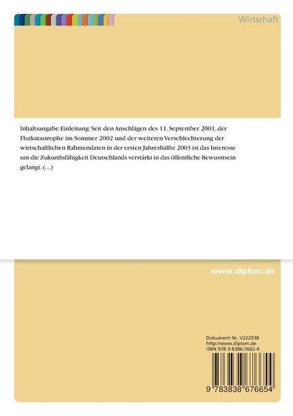 Produktbild: Generationengerechtigkeit in Deutschland