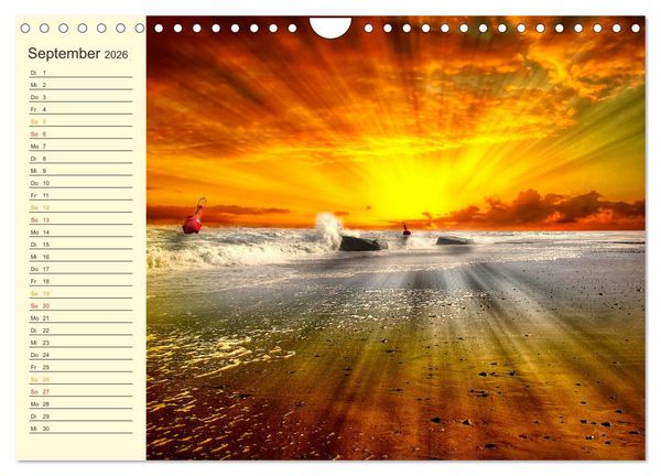 Produktbild: Friesland, verzauberte Landschaft an der Nordsee (Wandkalender 2026 DIN A4 quer), CALVENDO Monatskalender
