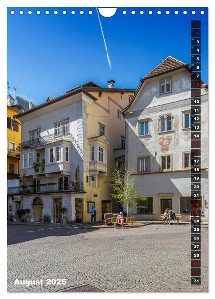 Produktbild: Stadtherz BOZEN (Wandkalender 2026 DIN A4 hoch), CALVENDO Monatskalender