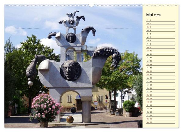 Produktbild: Unterwegs in Bietigheim-Bissingen (Wandkalender 2026 DIN A2 quer), CALVENDO Monatskalender