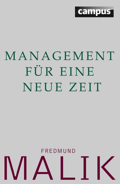 Produktbild: Management f&uuml;r eine neue Zeit