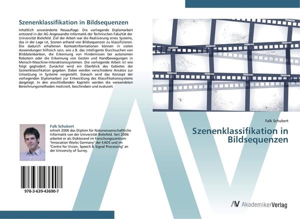 Produktbild: Szenenklassifikation in Bildsequenzen