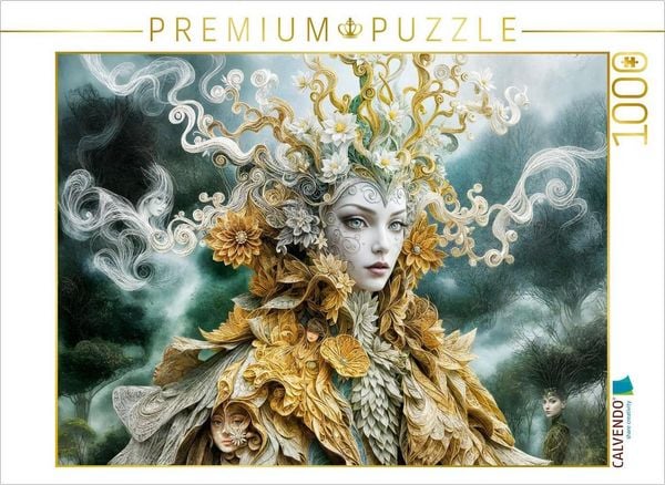 CALVENDO Puzzle Ein Motiv aus dem Kalender Natur trägt Mode | 1000 Teile Lege-Größe 64x48cm Foto-Puzzle für glückliche Stunden