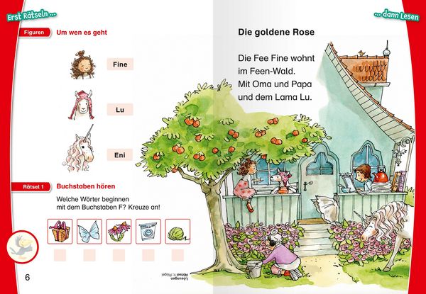 Produktbild: Leserabe 1. Lesestufe Kurz und leicht - Magische Fl&uuml;gel f&uuml;r Fee Fine