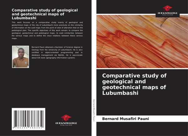 Produktbild: Comparative study of geological and geotechnical maps of Lubumbashi