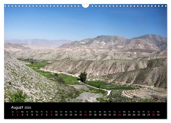 Produktbild: Traumziel Peru (Wandkalender 2026 DIN A3 quer), CALVENDO Monatskalender