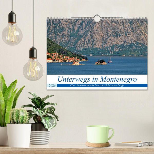 Produktbild: Unterwegs in Montenegro (Wandkalender 2026 DIN A4 quer), CALVENDO Monatskalender