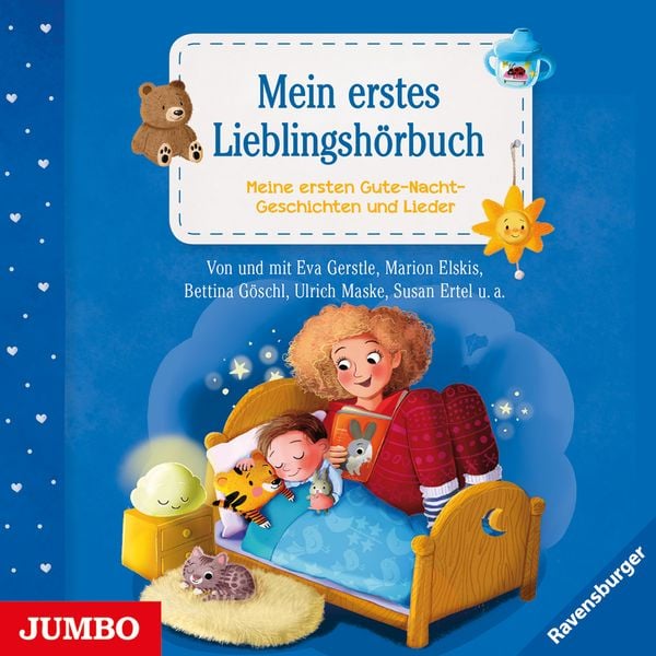 Mein erstes Lieblingshörbuch. Gute-Nacht-Geschichten - Bettina Göschl , Thomas Friz , Ulrich Maske , Eva Gerstle, Audio, 4064067574160