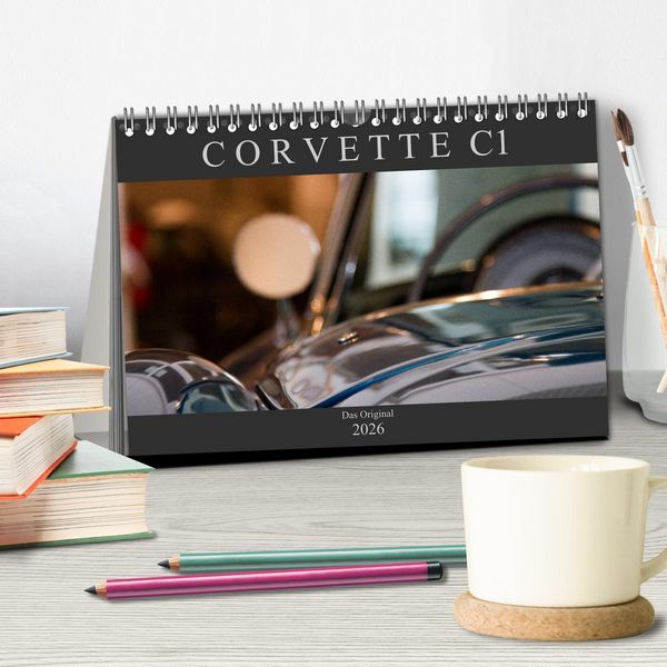 Produktbild: Corvette C1 - Das Original (Tischkalender 2026 DIN A5 quer), CALVENDO Monatskalender