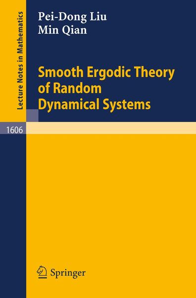 Produktbild: Smooth Ergodic Theory of Random Dynamical Systems