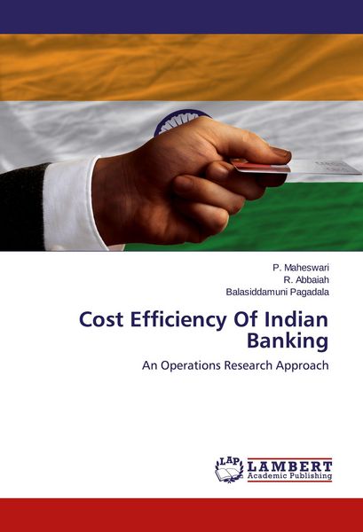 Produktbild: Cost Efficiency Of Indian Banking
