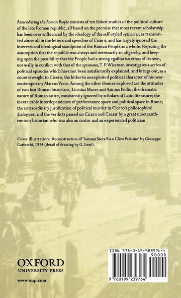Produktbild: Remembering the Roman People