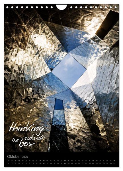 Produktbild: Motivationskalender 2026 (Wandkalender 2026 DIN A4 hoch), CALVENDO Monatskalender
