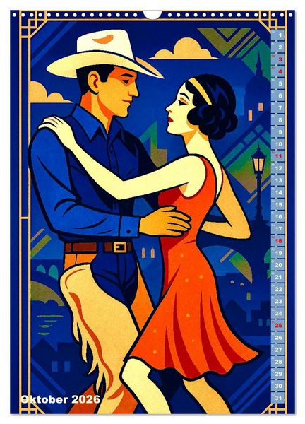 Produktbild: George Gershwin (Wandkalender 2026 DIN A3 hoch), CALVENDO Monatskalender