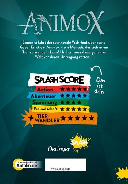 Produktbild: Animox als Comic-Roman 1. Das Heulen der W&ouml;lfe
