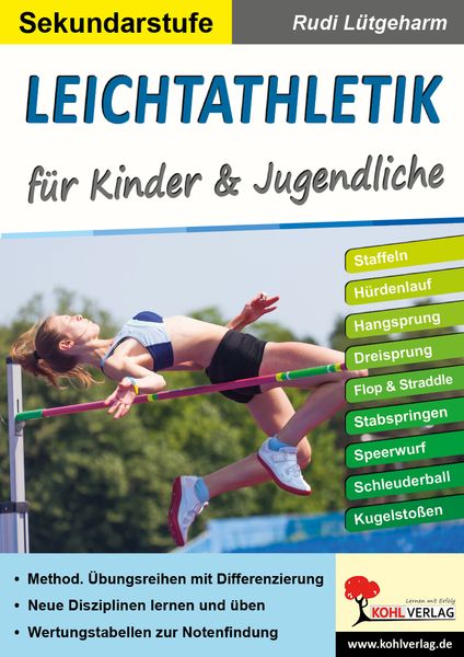 Produktbild: Leichtathletik f&uuml;r Kinder und Jugendliche / Sekundarstufe