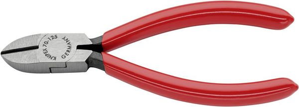 Knipex 70 01 125 Werkstatt Seitenschneider mit Facette 125mm