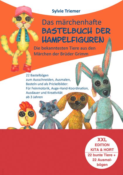 Produktbild: Das m&auml;rchenhafte Bastelbuch der Hampelfiguren.