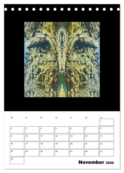 Produktbild: Nature's Faces (Tischkalender 2026 DIN A5 hoch), CALVENDO Monatskalender