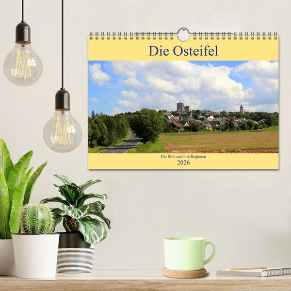 Produktbild: Die Eifel und ihre Regionen - Die Osteifel (Wandkalender 2026 DIN A4 quer), CALVENDO Monatskalender