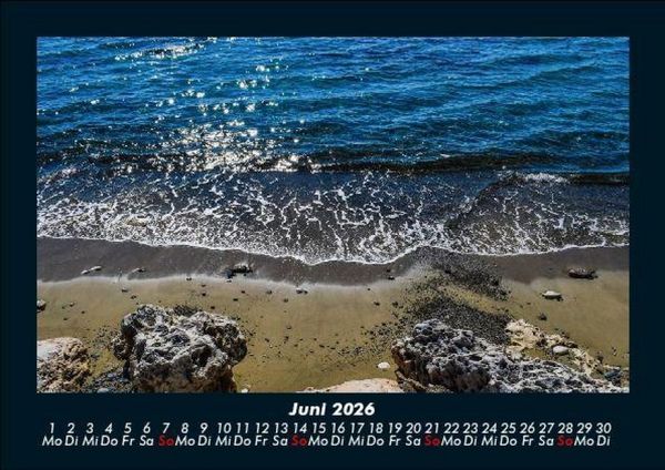 Produktbild: Meereslandschaft 2026 Fotokalender DIN A5