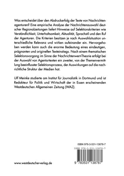 Produktbild: Die Nachricht nach Ma&szlig;