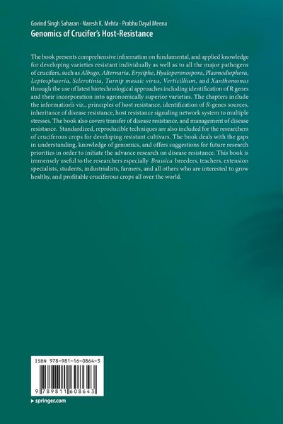 Produktbild: Genomics of Crucifer&rsquo;s Host-Resistance